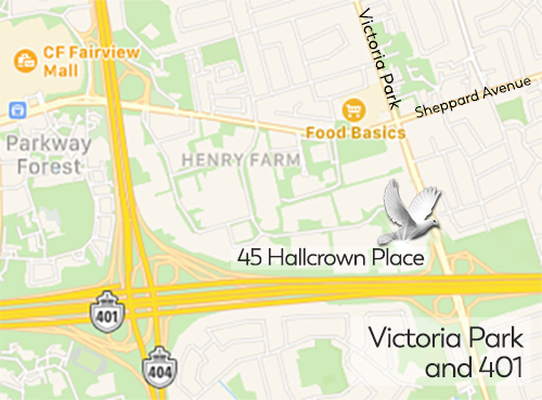 Map of The Hallcrown Event Venue Map to The Hallcrown Event Venue